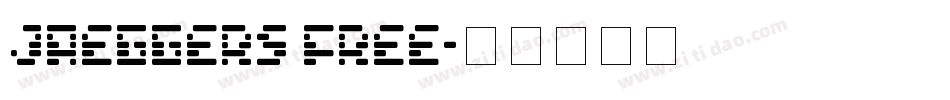 Jaeggers FREE字体转换